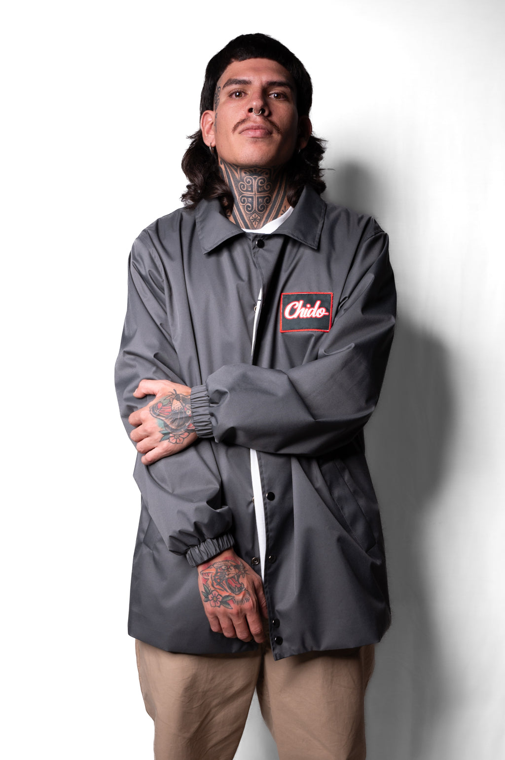  13 Grey jacket. Sayulita