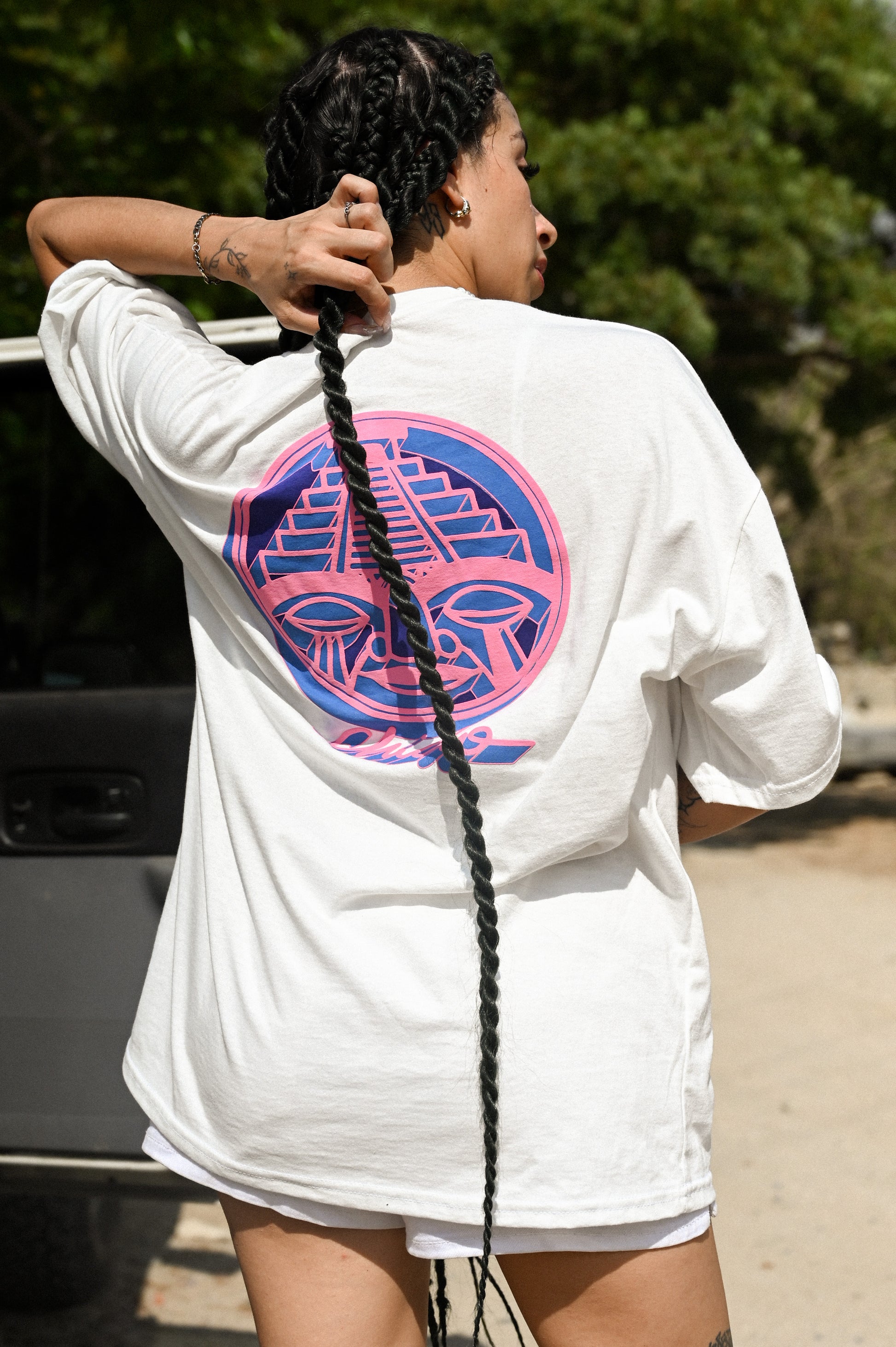 Sayuyorckh unisex white T-shirt. Sayulita