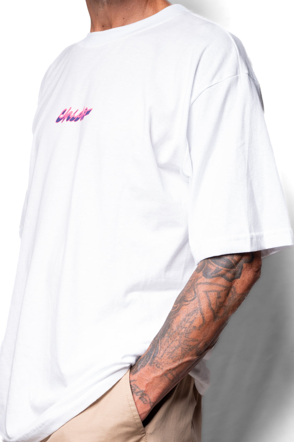 Playera Oversize Sayuyorckh Blanca