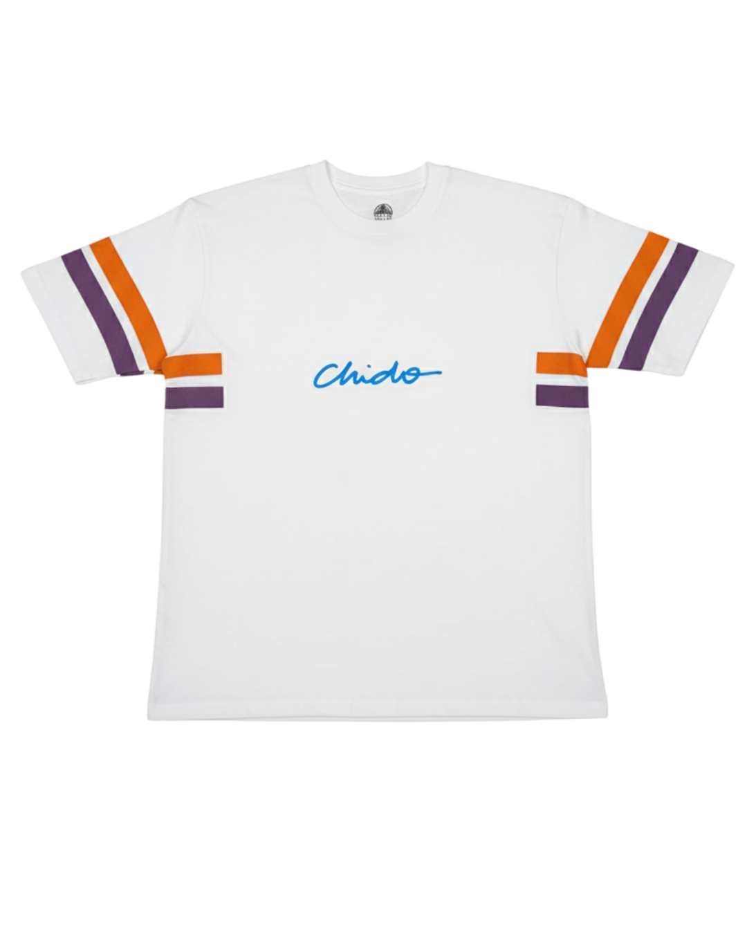 White unisex oversized T-shirt. EEE