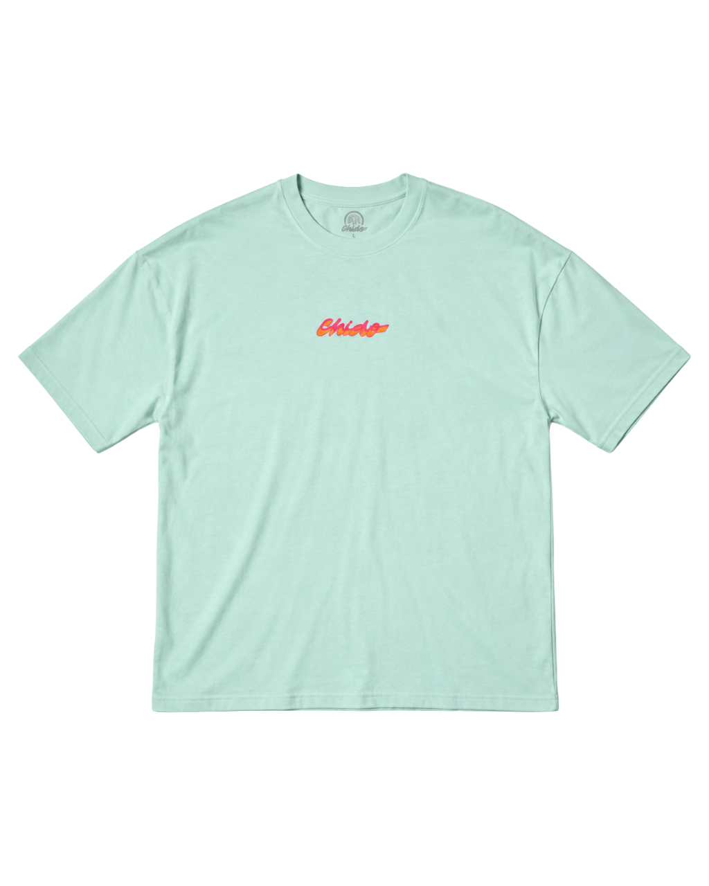 Playera oversize Sayuyorckh verde vista frontal streetwear mexicano CHIDO