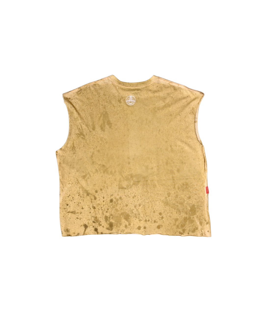 Yellow Tie Dye Tank Top. Signature