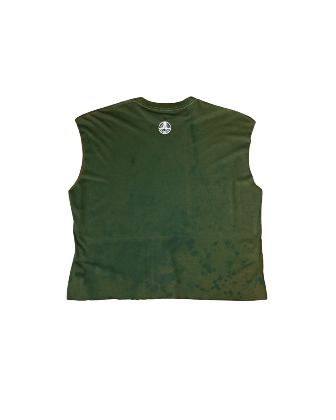 Green Tie Dye Tank Top. Signature